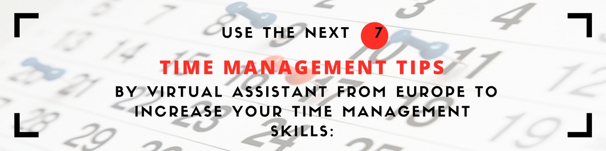 Time management tips