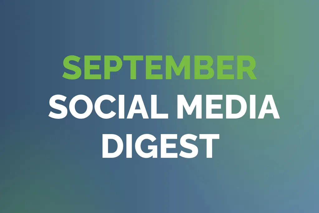 September 2026 Social Media Digest